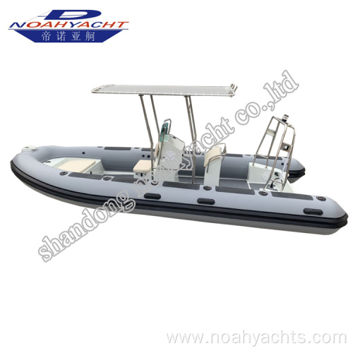 19ft Aluminum V Hull Fishing Boat Rib